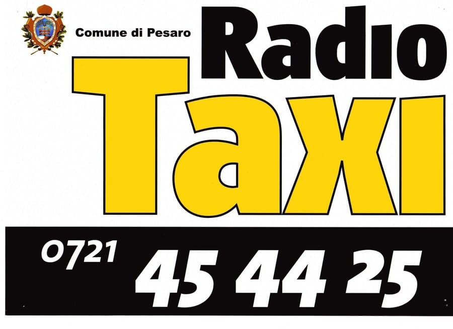 Radio Taxi Pesaro — 0721 45 44 25